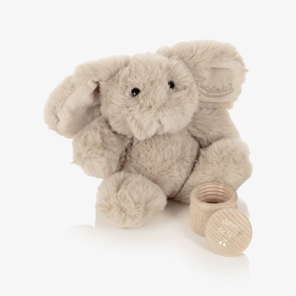 Bonpoint-Ivory Bodyvests & Soft Toy Gift Set | Childrensalon