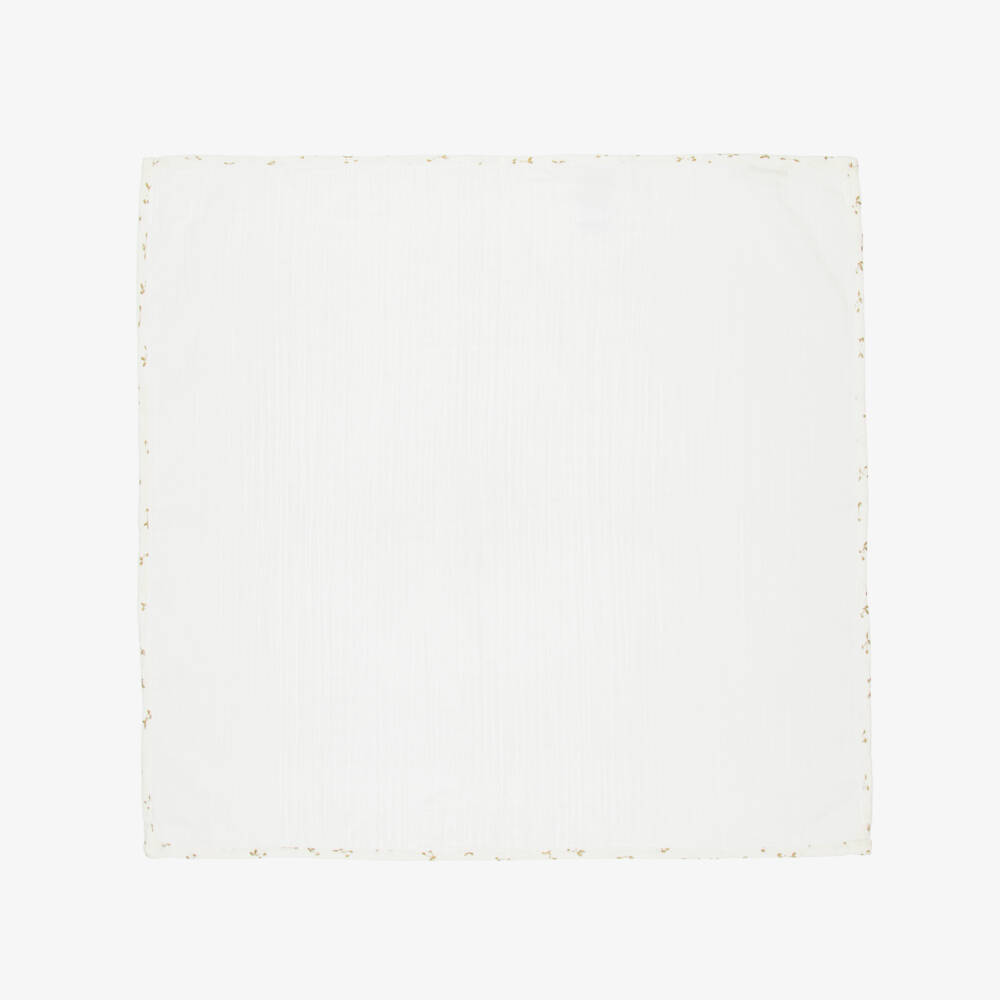 Bonpoint-Кремовые пеленки из хлопка (2 шт.) | Childrensalon