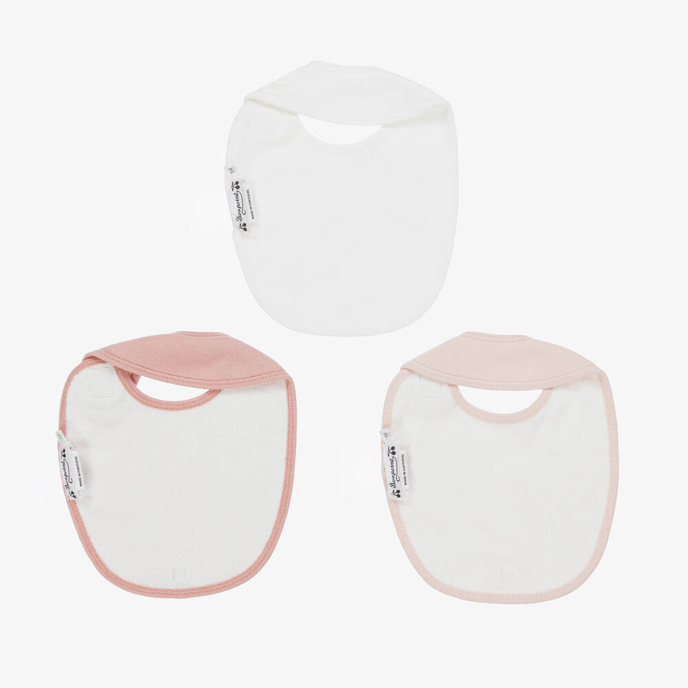 Bonpoint-طقم تغدية وبطانية لون زهري للأطفال | Childrensalon