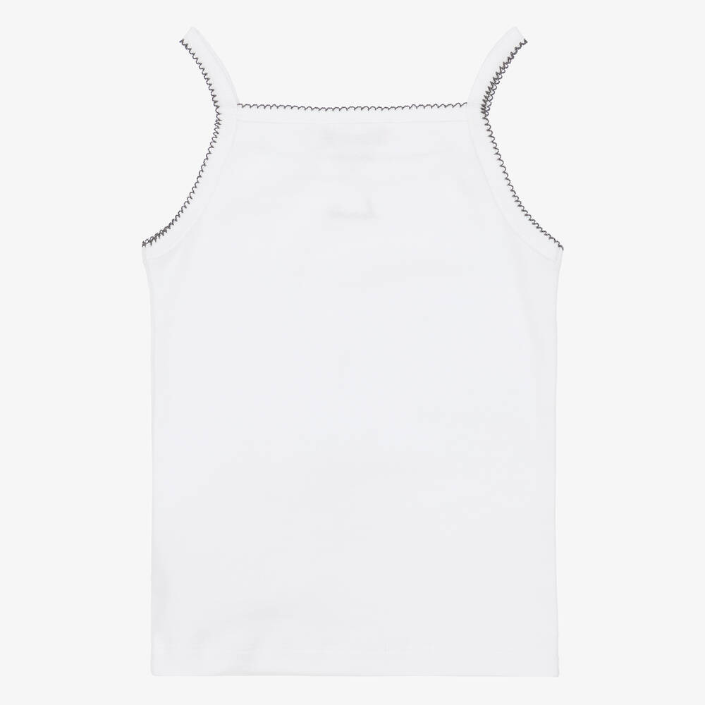 Bonpoint-White Days Of The Week Cotton Vests Gift Set | Childrensalon