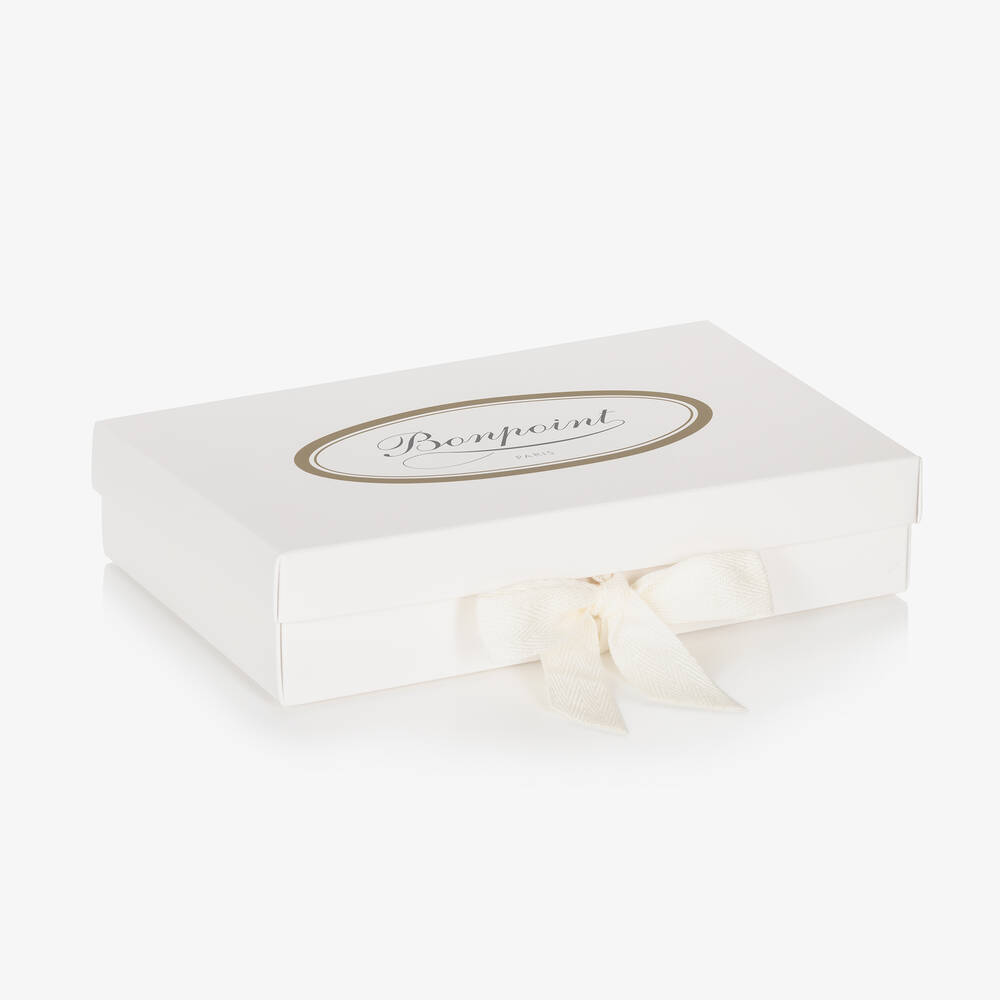 Bonpoint-White Days Of The Week Cotton Vests Gift Set | Childrensalon