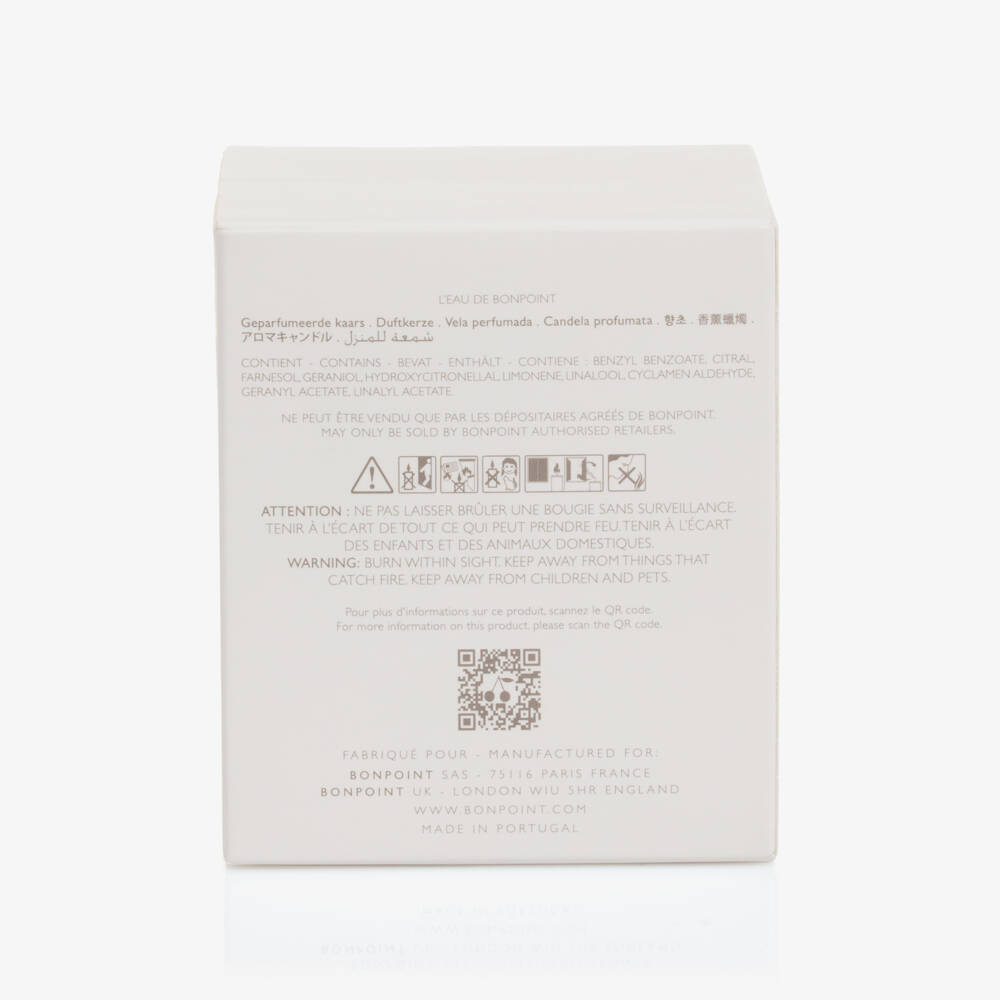 Bonpoint-شمعة معطرة لون أبيض (9 سم) | Childrensalon