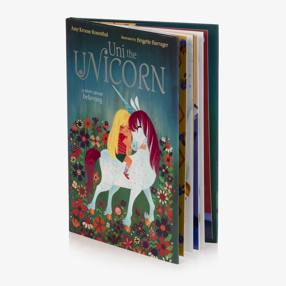 Books to Bed-Girls Purple Unicorn Pyjamas & Book Gift Set | Childrensalon