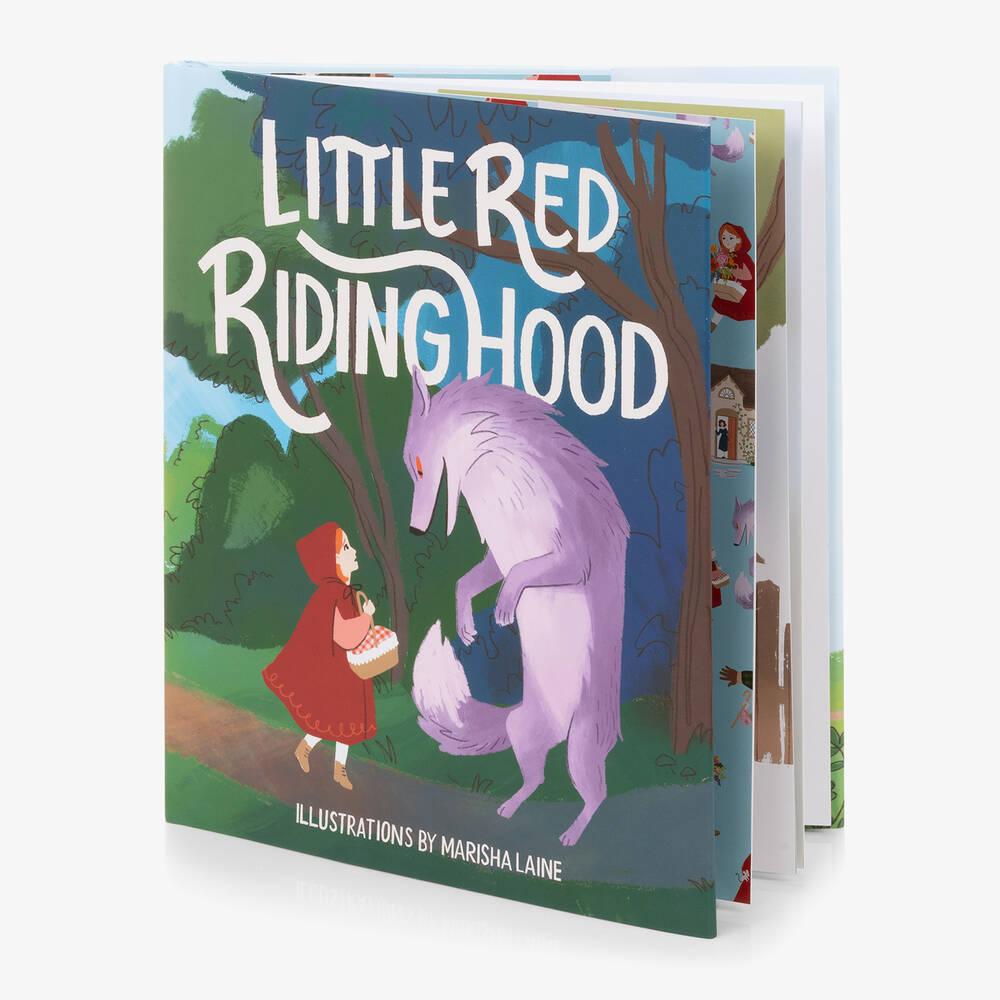 Books to Bed-Little Red Riding Hood Cotton Pyjamas & Book Set | Childrensalon