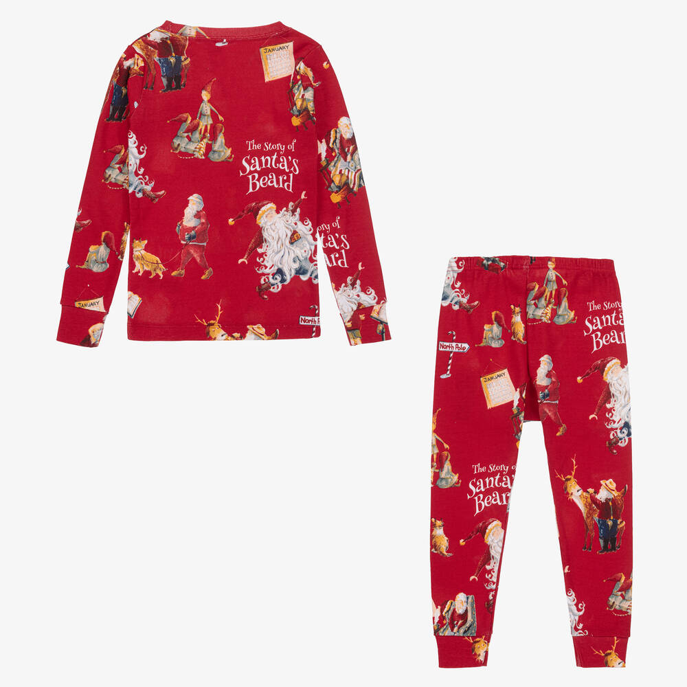 Books to Bed-The Story Of Santa's Beard Pyjamas & Book Set | Childrensalon