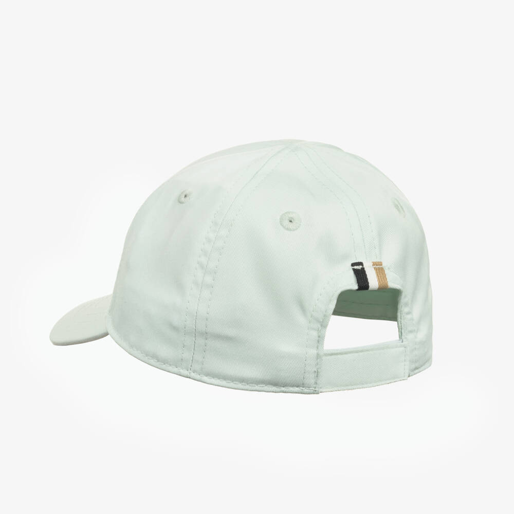 BOSS-Baby Boys Light Mint Green Cap | Childrensalon