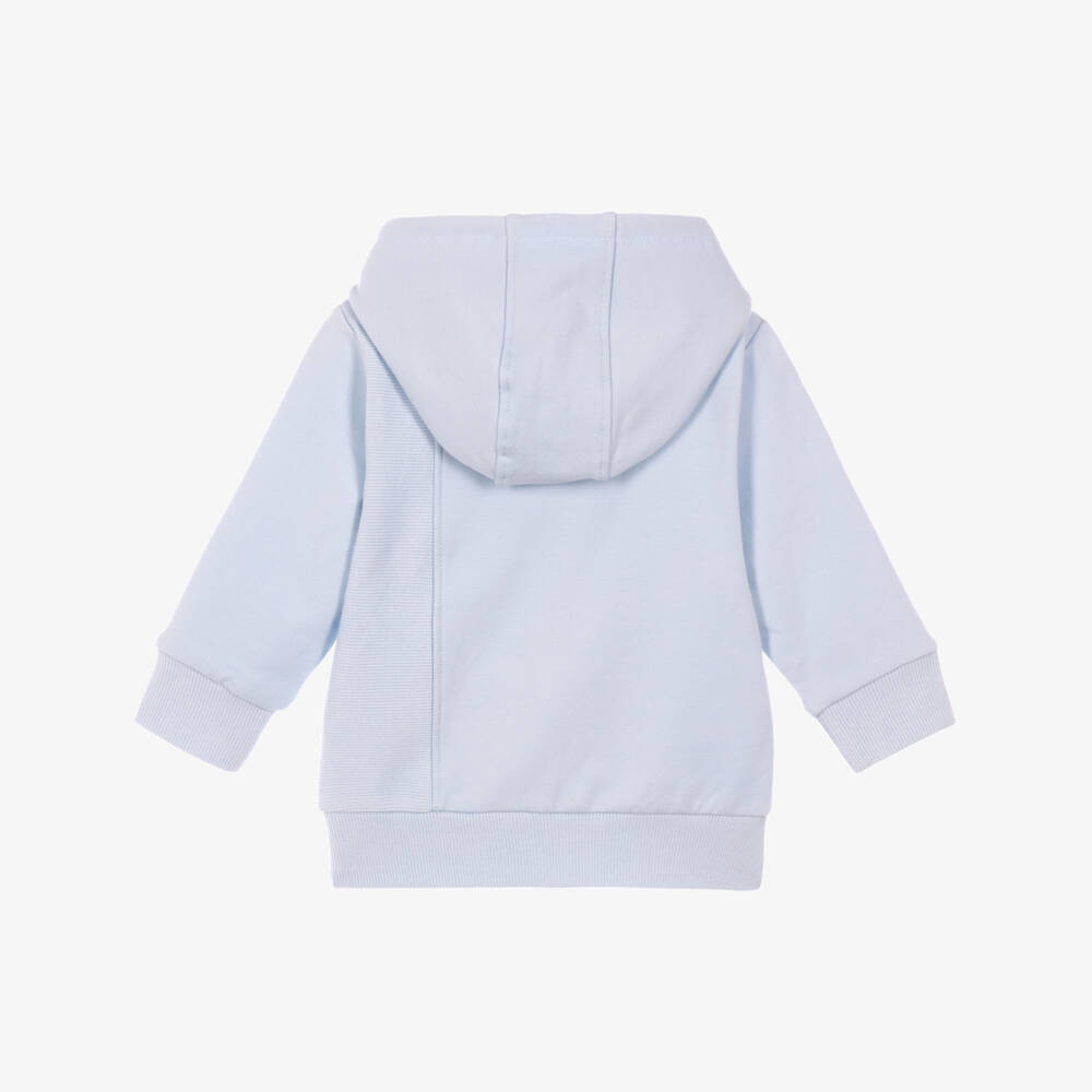 BOSS-Baby Boys Pale Beige Tracksuit Set | Childrensalon