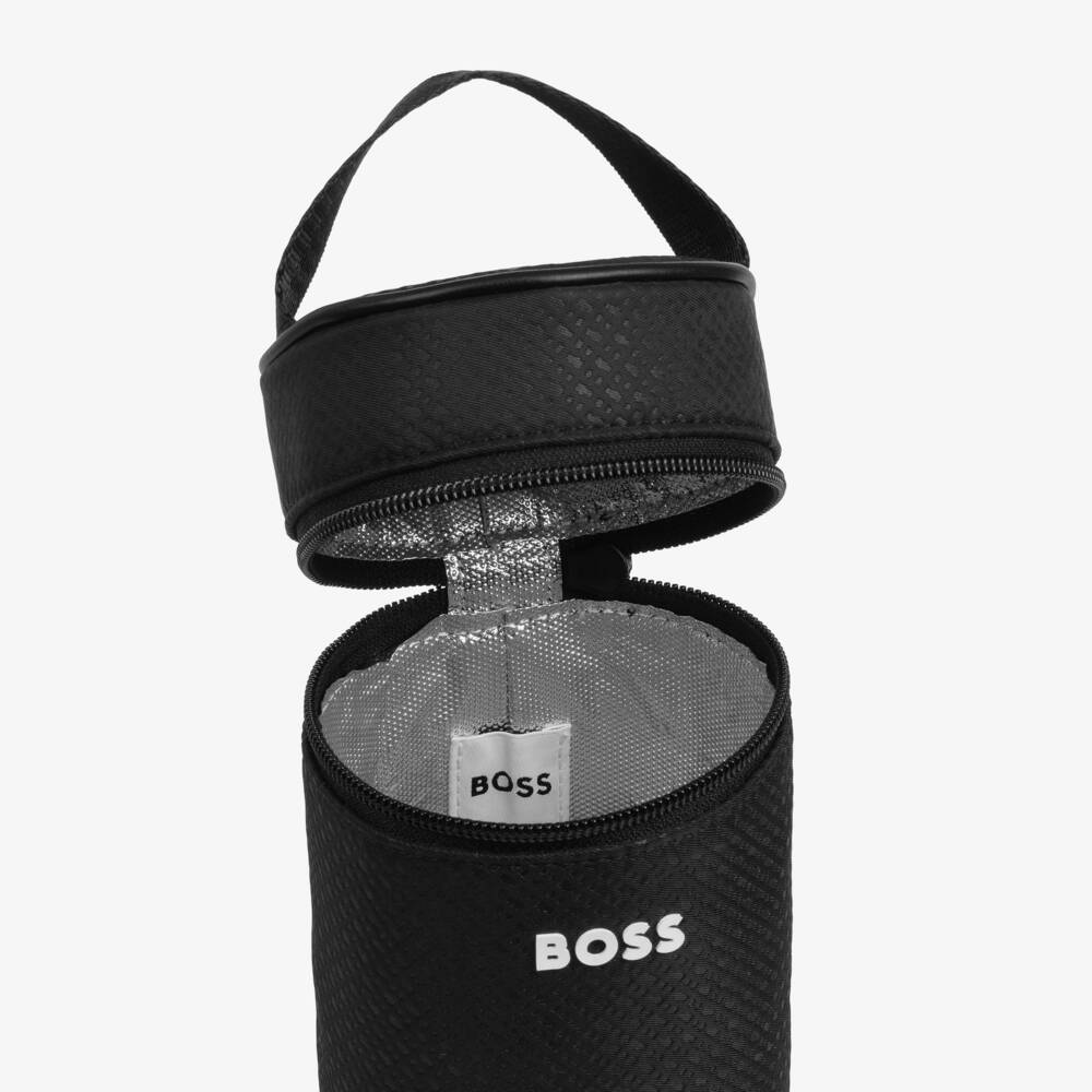 BOSS-Black Changing Bag with Tonal Double B Monogram (40cm) | Childrensalon
