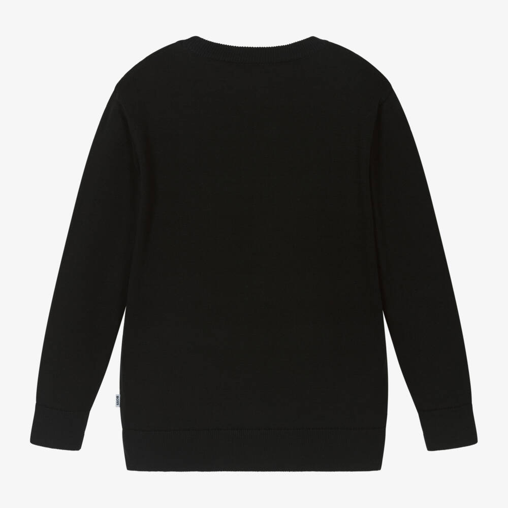 Sweat Garçon NEXT 12 Ans - Noir, Coton - Manches Longues - Occasion Bon état