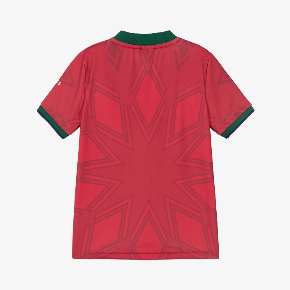 BOSS-Boys Red Football World Cup 2026 Morocco T-Shirt | Childrensalon