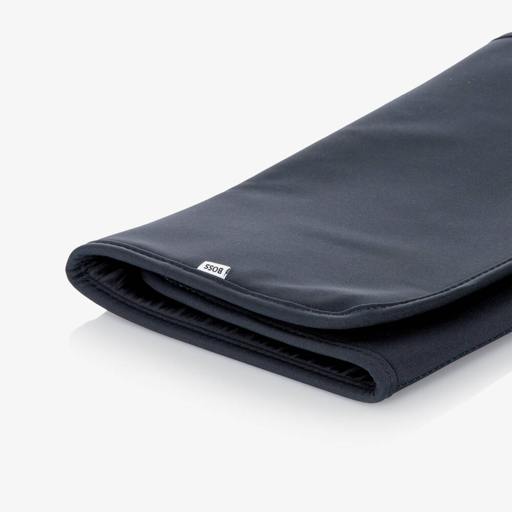 BOSS-Сумка пеленальная синяя с подвеской красной панды (40см) | Childrensalon