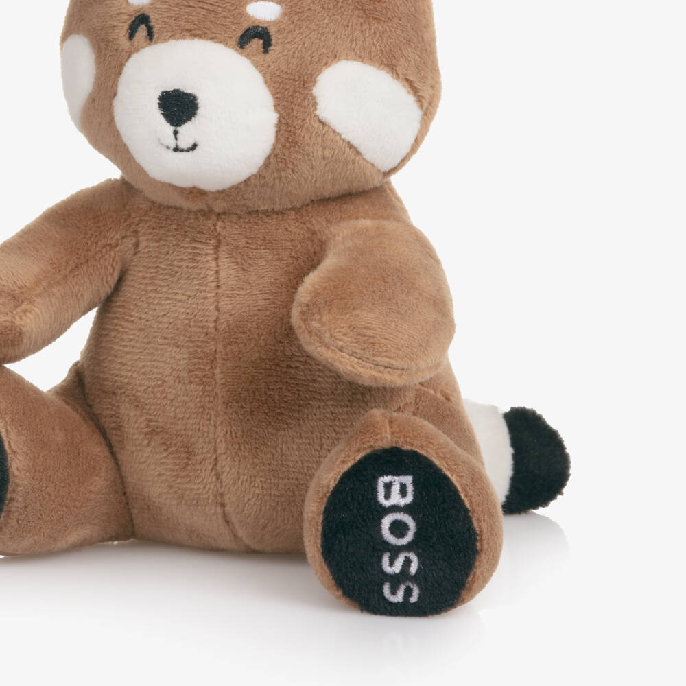 BOSS-Navy Blue Changing Bag with Red Panda Charm (40cm) | Childrensalon