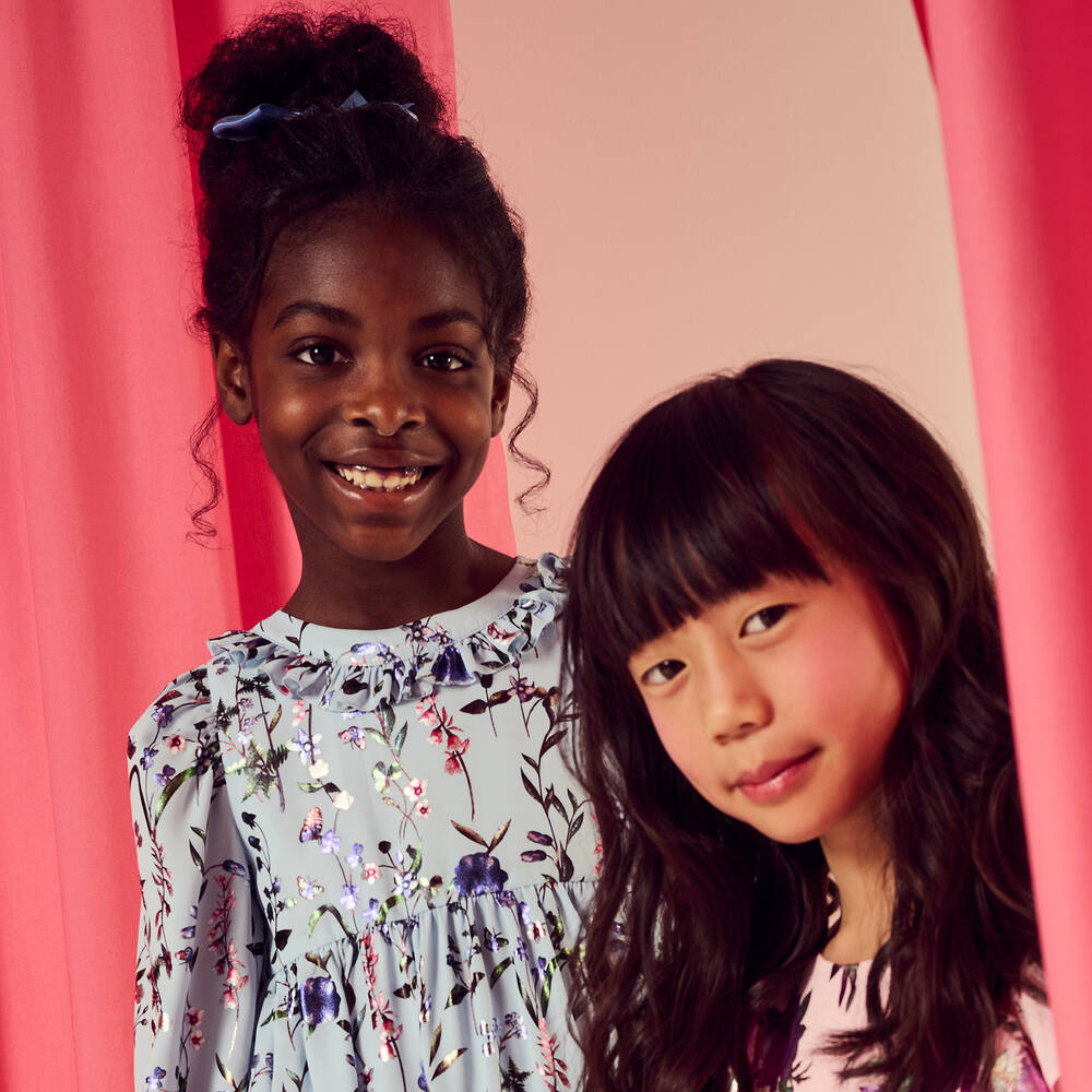 Bowtique London-Голубая заколка для волос для девочек (10см) | Childrensalon