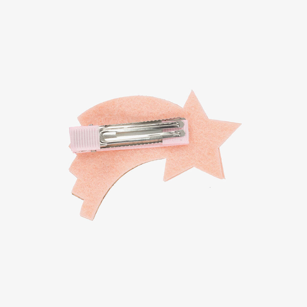 Bowtique London-Girls Gold Shooting Star Hair Clip (7.5cm) | Childrensalon