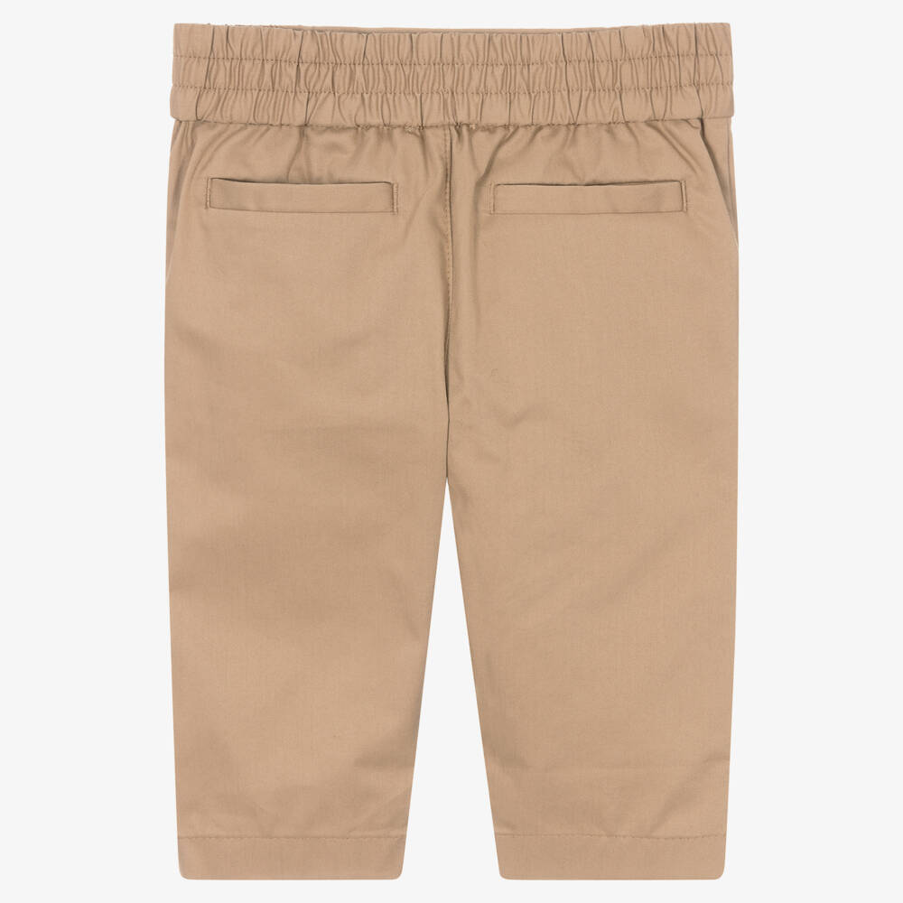 Burberry-Baby Boys Archive Beige EKD Trousers | Childrensalon