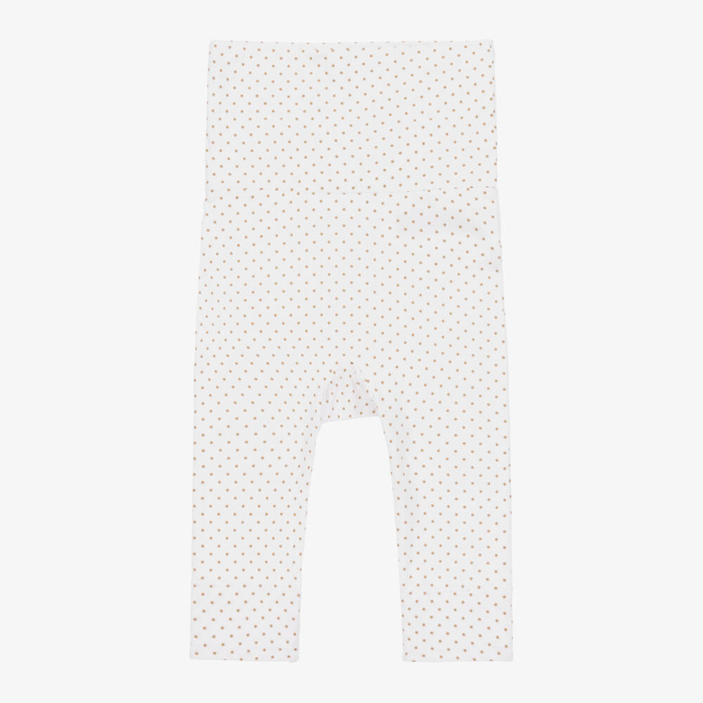 Burberry-Baby Boys White Cotton EKD Gift Set | Childrensalon