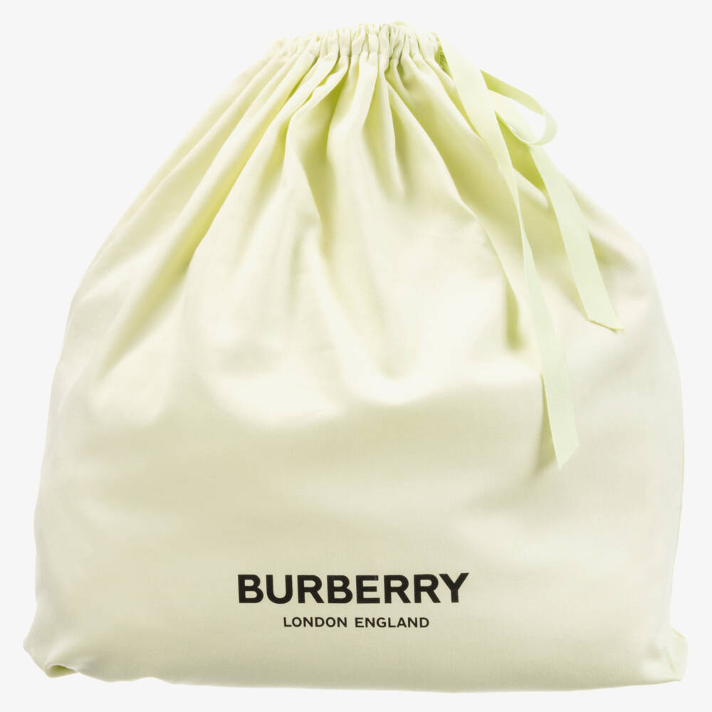 Burberry-Beige Check Quilted Changing Bag | Childrensalon
