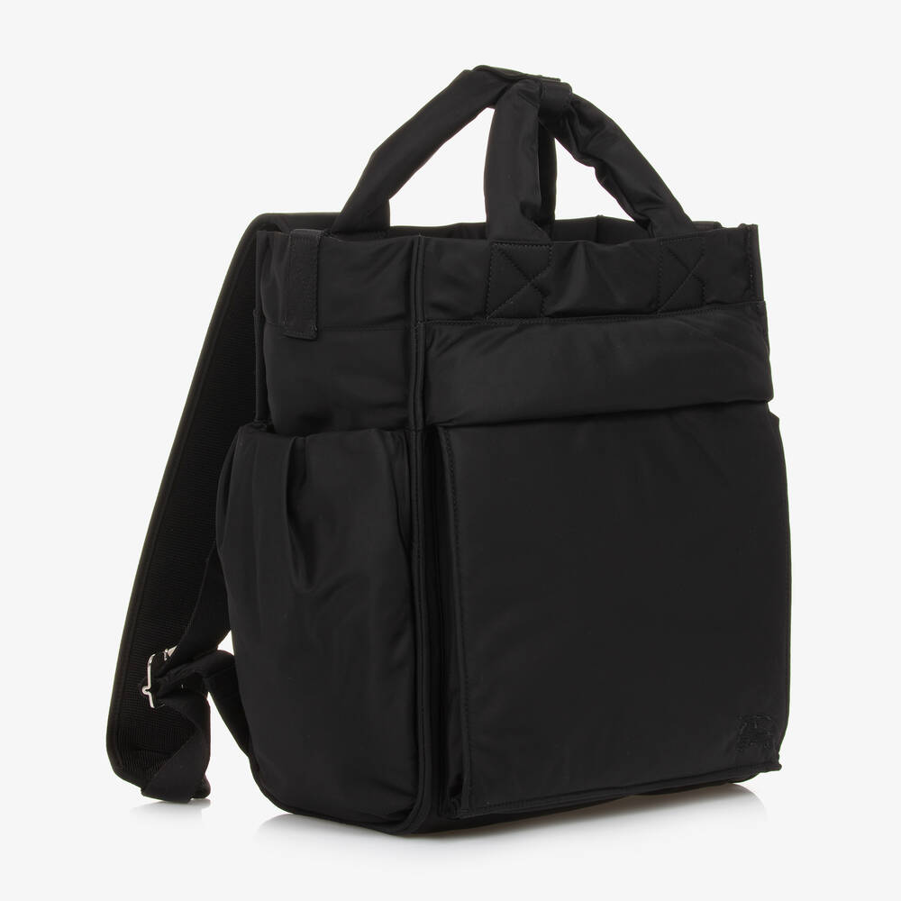 Burberry-Black Backpack Changing Bag (36cm) | Childrensalon