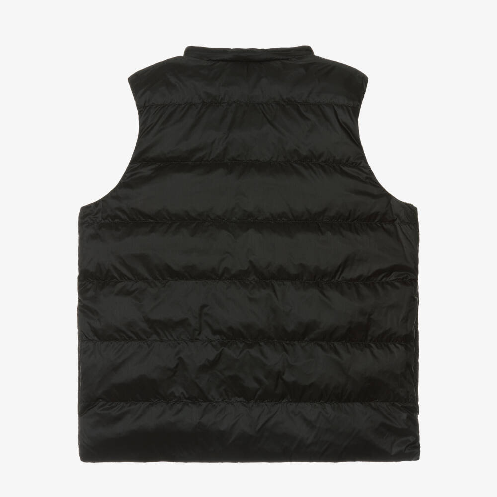 Burberry-Teen Girls Beige Reversible Check Gilet | Childrensalon