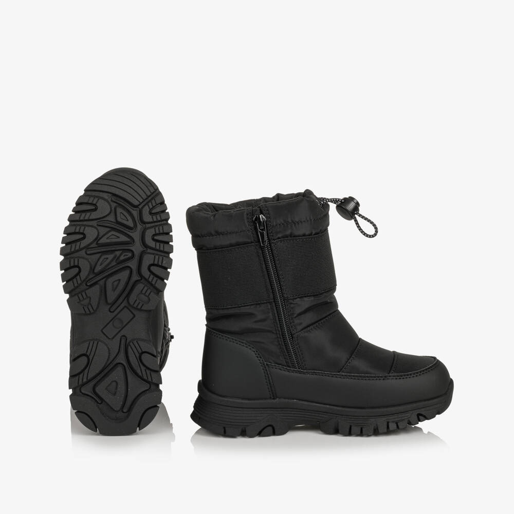 Calvin Klein-Black Waterproof Snow Boots | Childrensalon