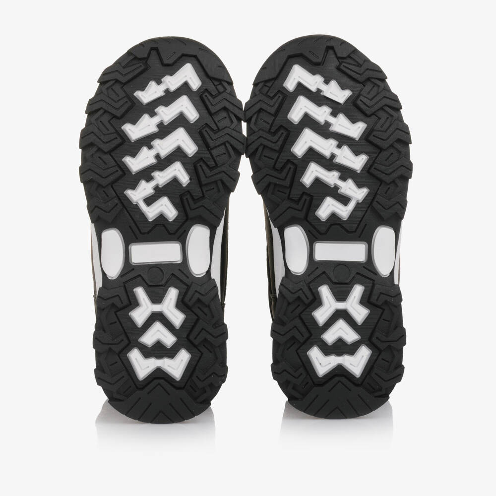 Calvin Klein-Black & White Snow Boots with Toggle & Zip | Childrensalon