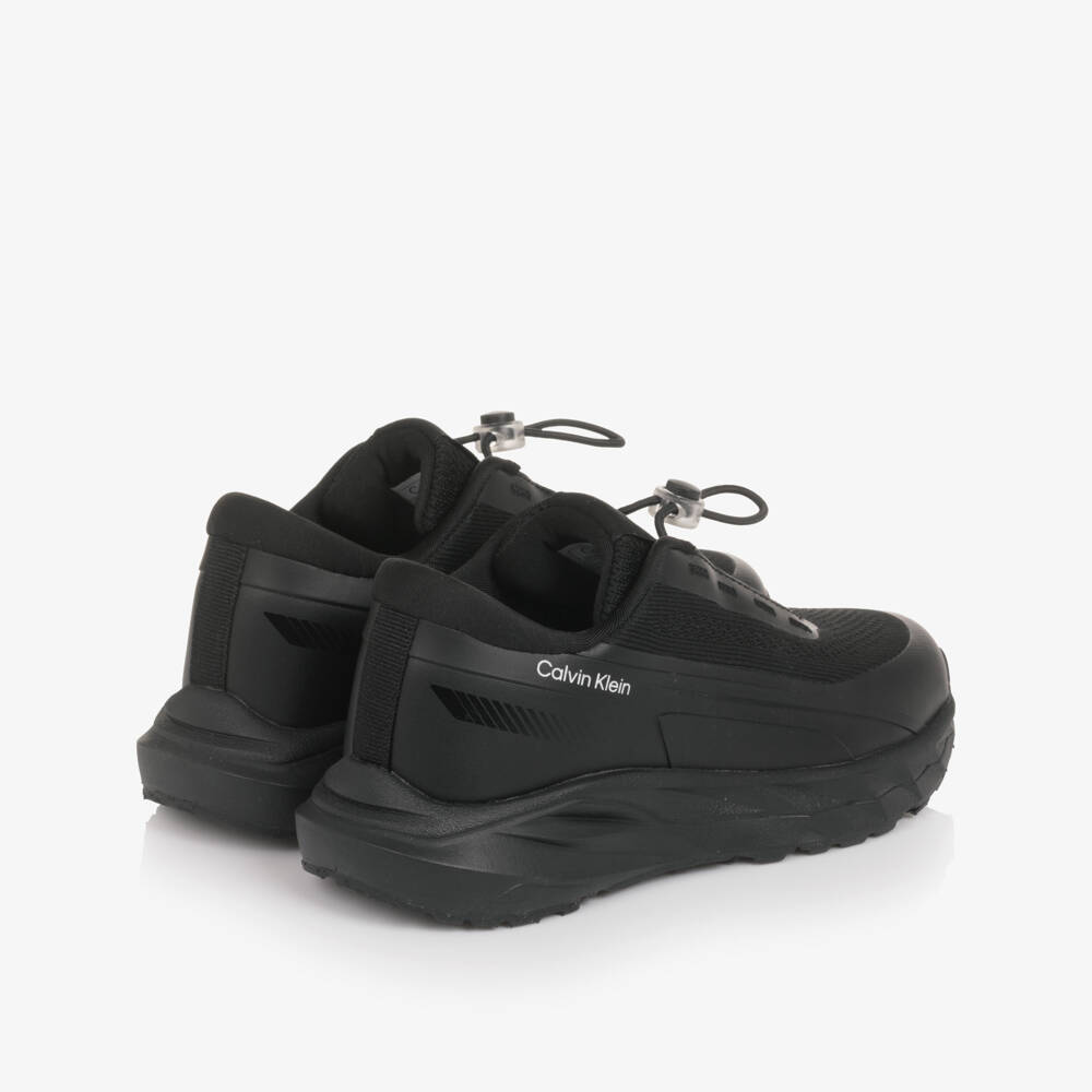 Calvin Klein-Кроссовки черные с шнурками для мальчиков | Childrensalon