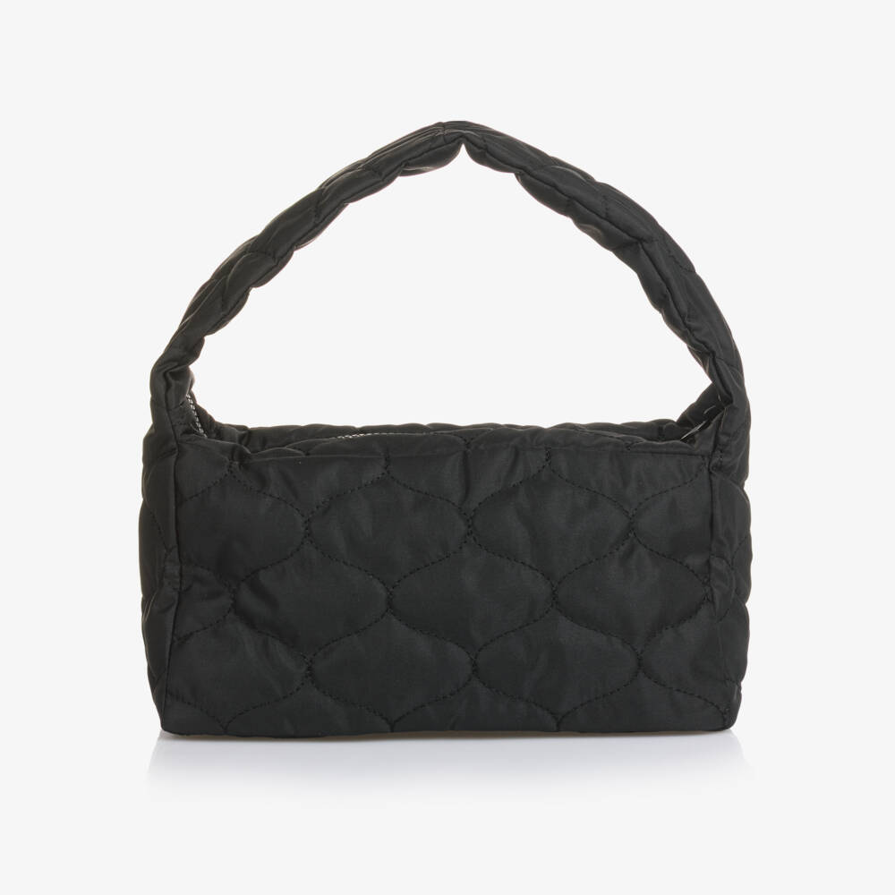 Calvin Klein-Сумка через плечо чёрная стёганая для девочек (25см) | Childrensalon