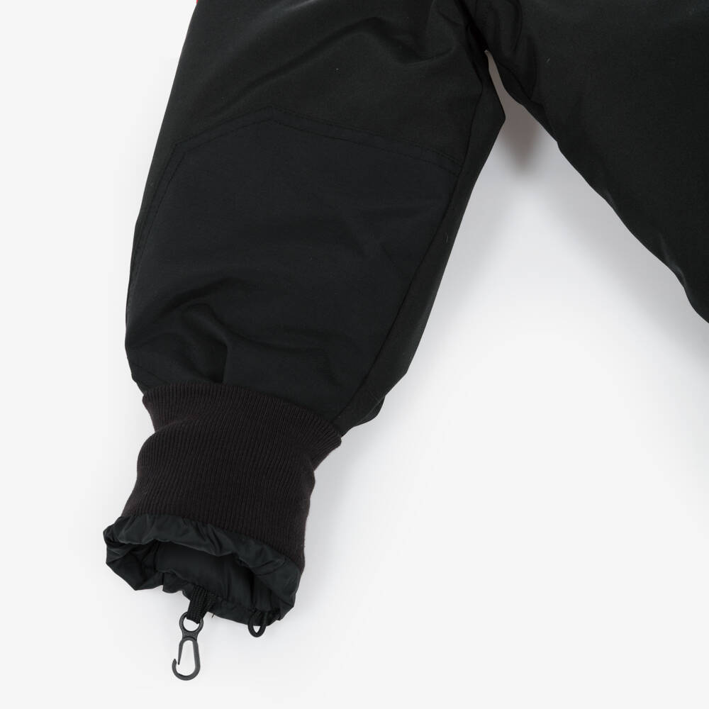 Canada Goose-Черная пуховая парка Logan | Childrensalon