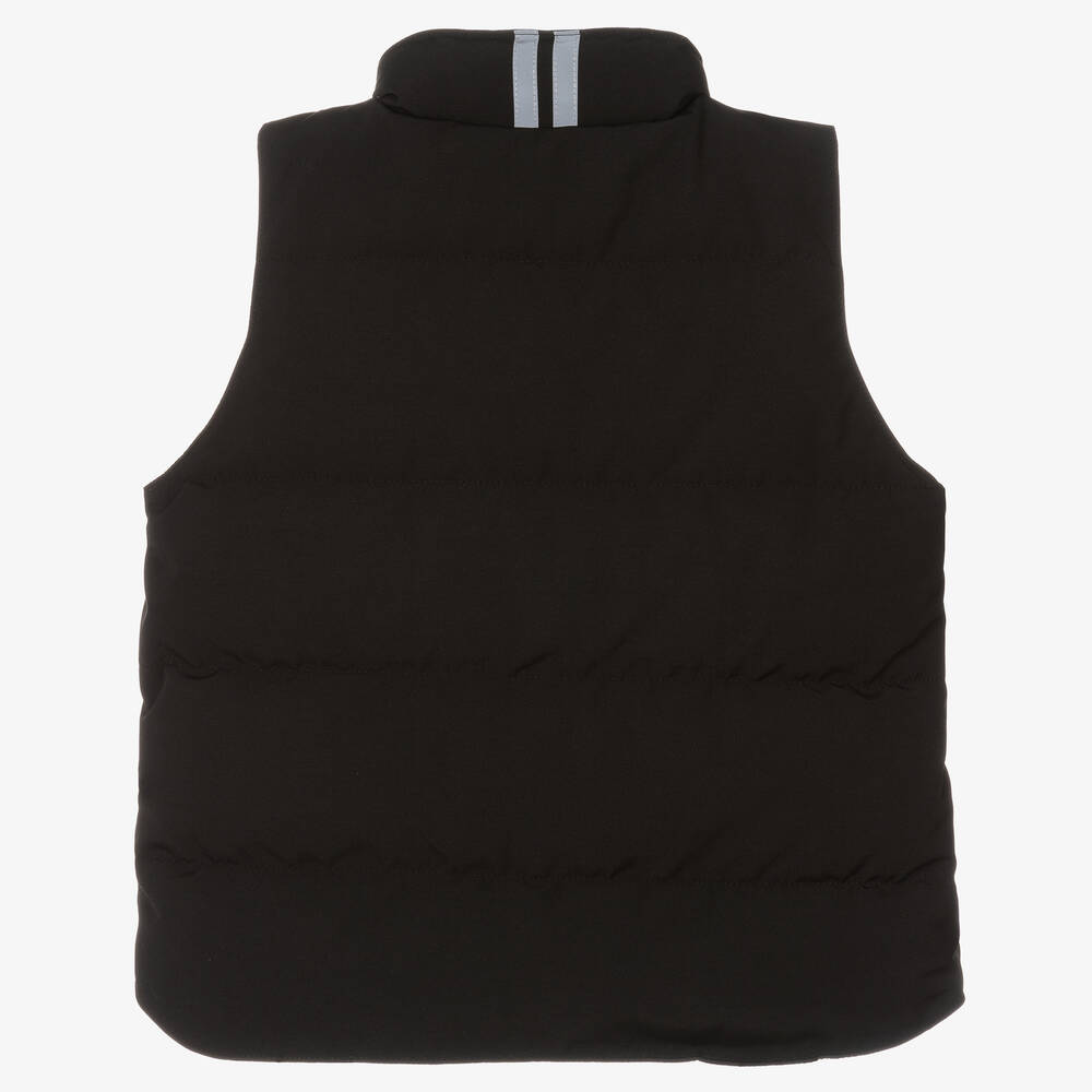 Canada Goose-Черный пуховый жилет | Childrensalon