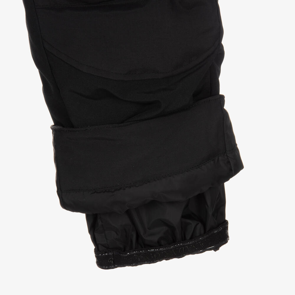 Canada Goose-سالوبيت تزلج مبطن بريش لون أسود للأطفال | Childrensalon