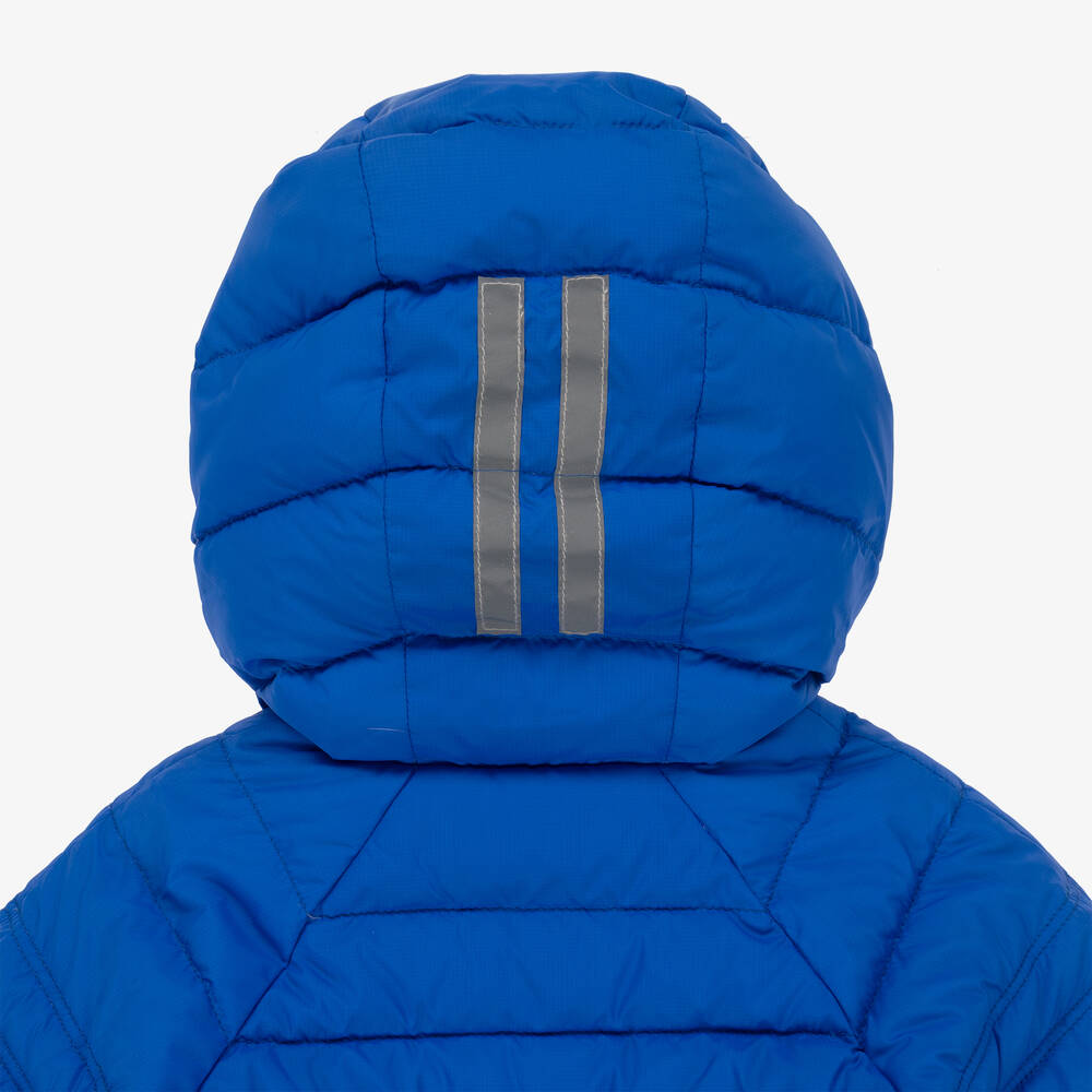 Canada Goose-Boys Blue Down Padded Sherwood Puffer Jacket | Childrensalon