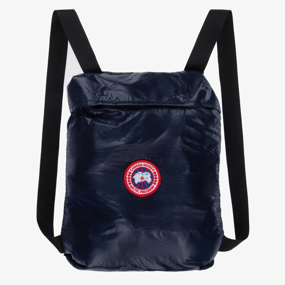 Canada Goose-Packable Blue Down Padded Crofton Jacket | Childrensalon