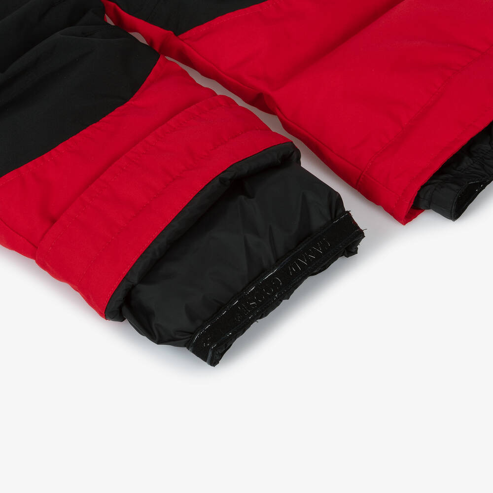 Canada Goose-Red Down Padded Grizzly Snowsuit | Childrensalon
