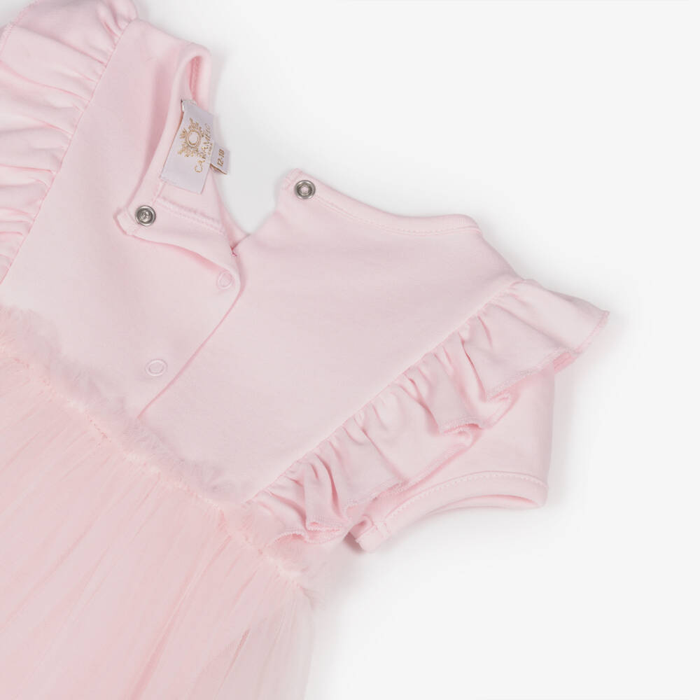 BABIES JERSEY JUMP DRESS FLAMENCO ROSE main image 1