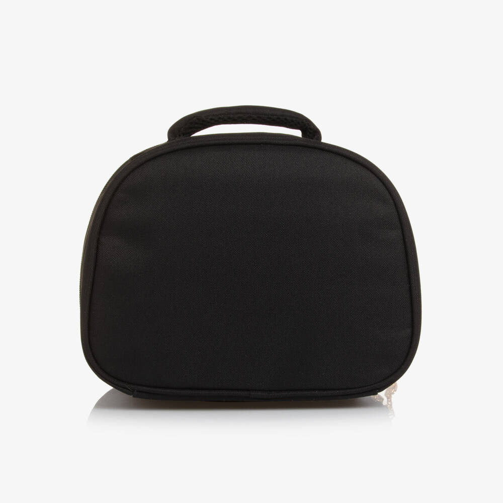 Caramelo Kids-Сумка для ланча чёрная с бантом для девочек (25см) | Childrensalon