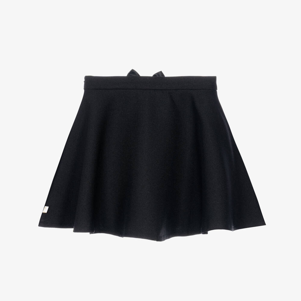 Caramelo Kids-Girls Black School Skirt | Childrensalon