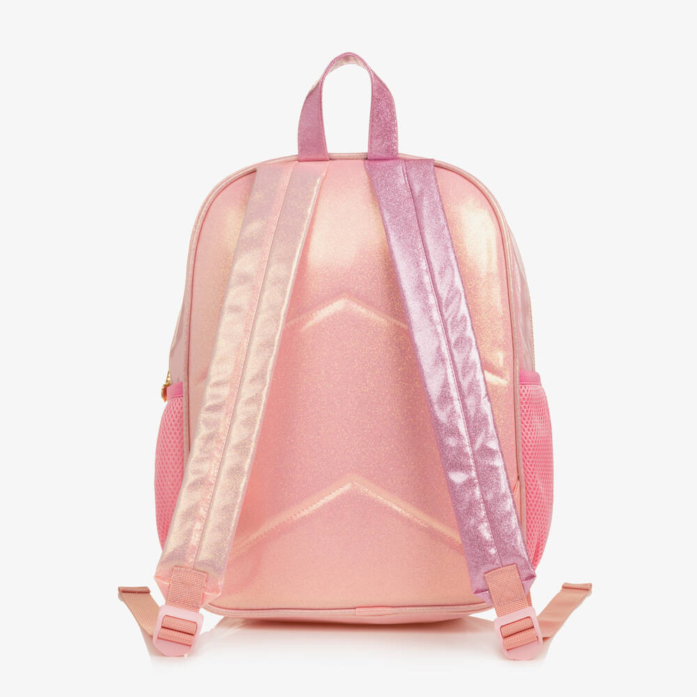 Caramelo Kids-Girls Glitter Pink Backpack (37cm) | Childrensalon
