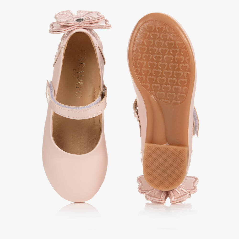 Caramelo Kids-Girls Pink Ballerina Shoes | Childrensalon