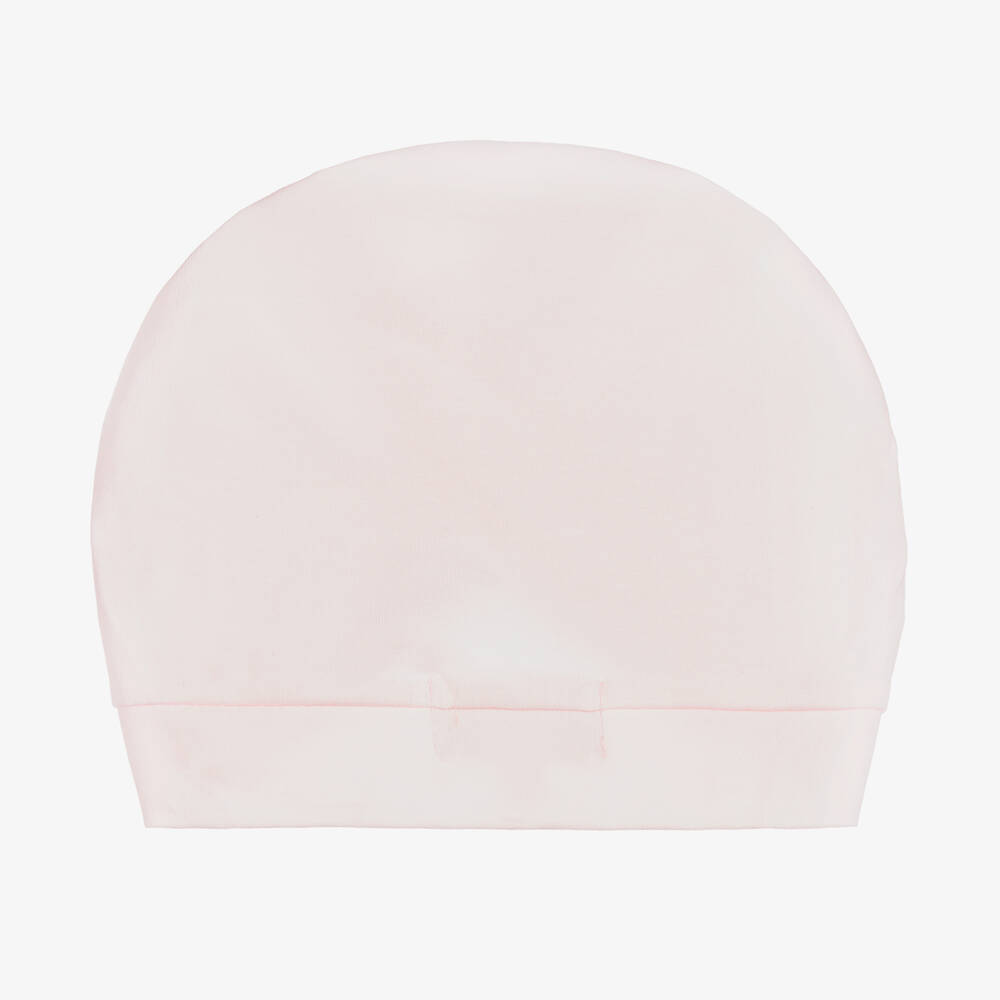 Caramelo Kids-Girls Pink Cotton Turban | Childrensalon