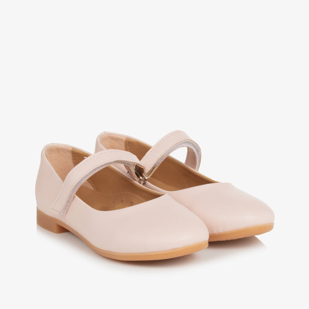 Caramelo Kids-حذاء ماري جين بورود لون زهري للبنات | Childrensalon