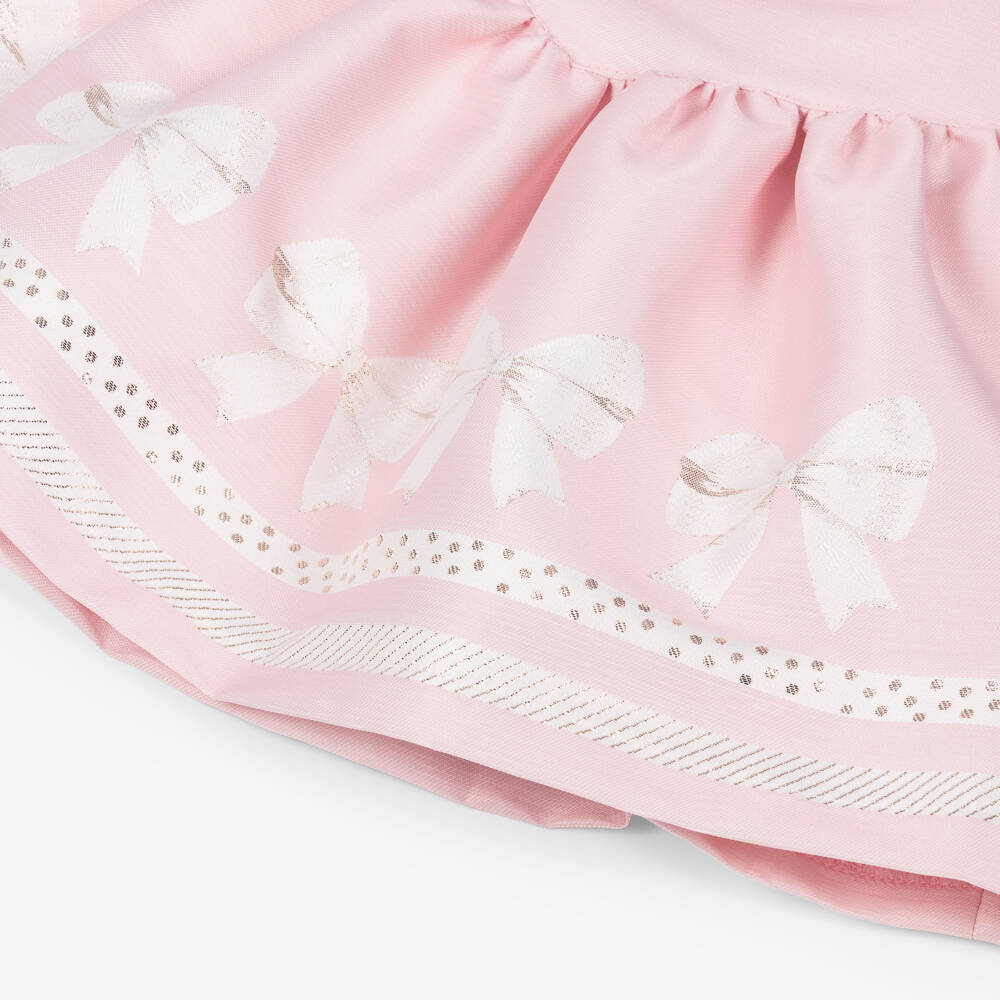 Caramelo Kids-Girls Pink Waistcoat & Skirt Set | Childrensalon