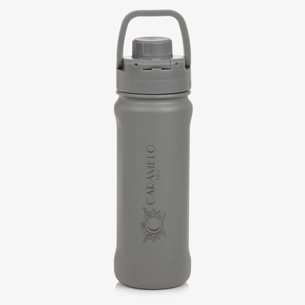 Caramelo Kids-Stone Grey AquaFlask Water Bottle (532ml) | Childrensalon