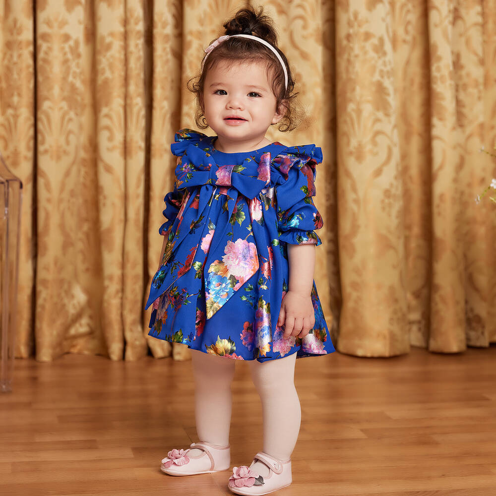 Carlomagno-Baby Girls Pink Microfibre Tights | Childrensalon