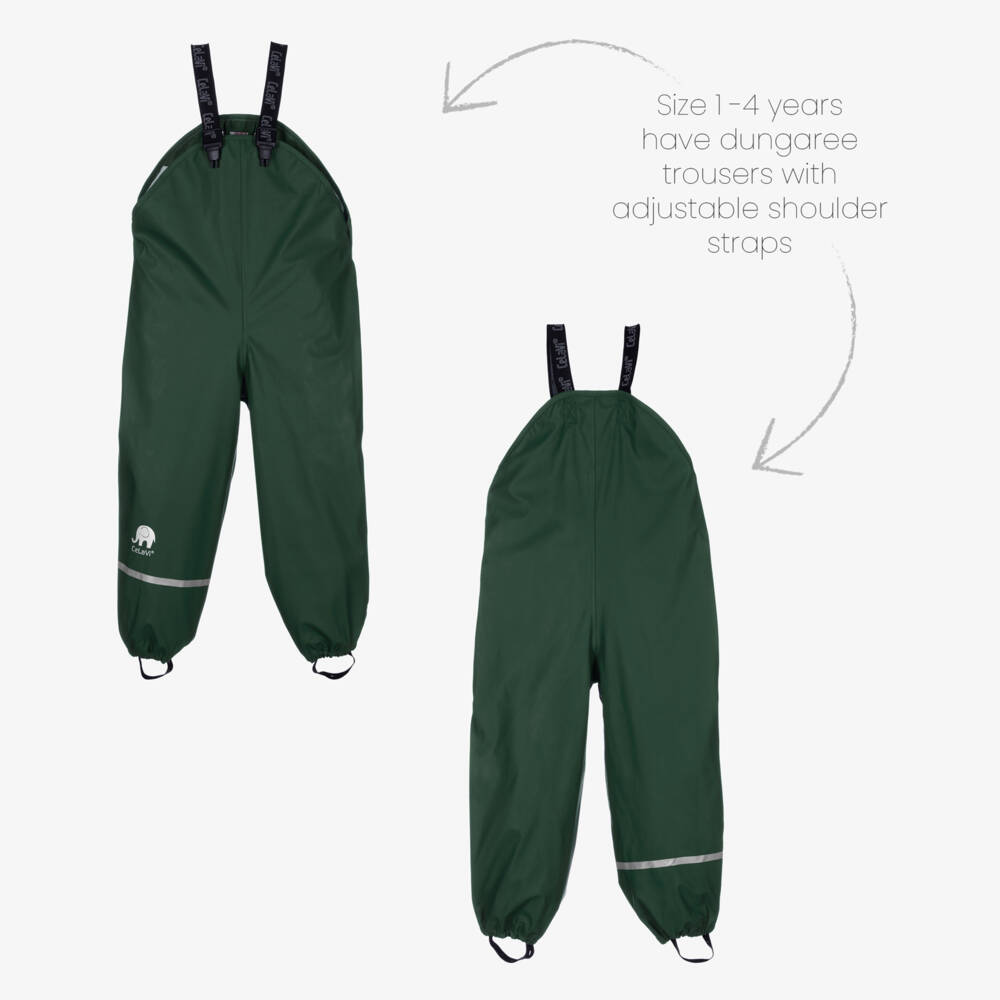 CeLaVi-Green 2 Piece Rainsuit | Childrensalon