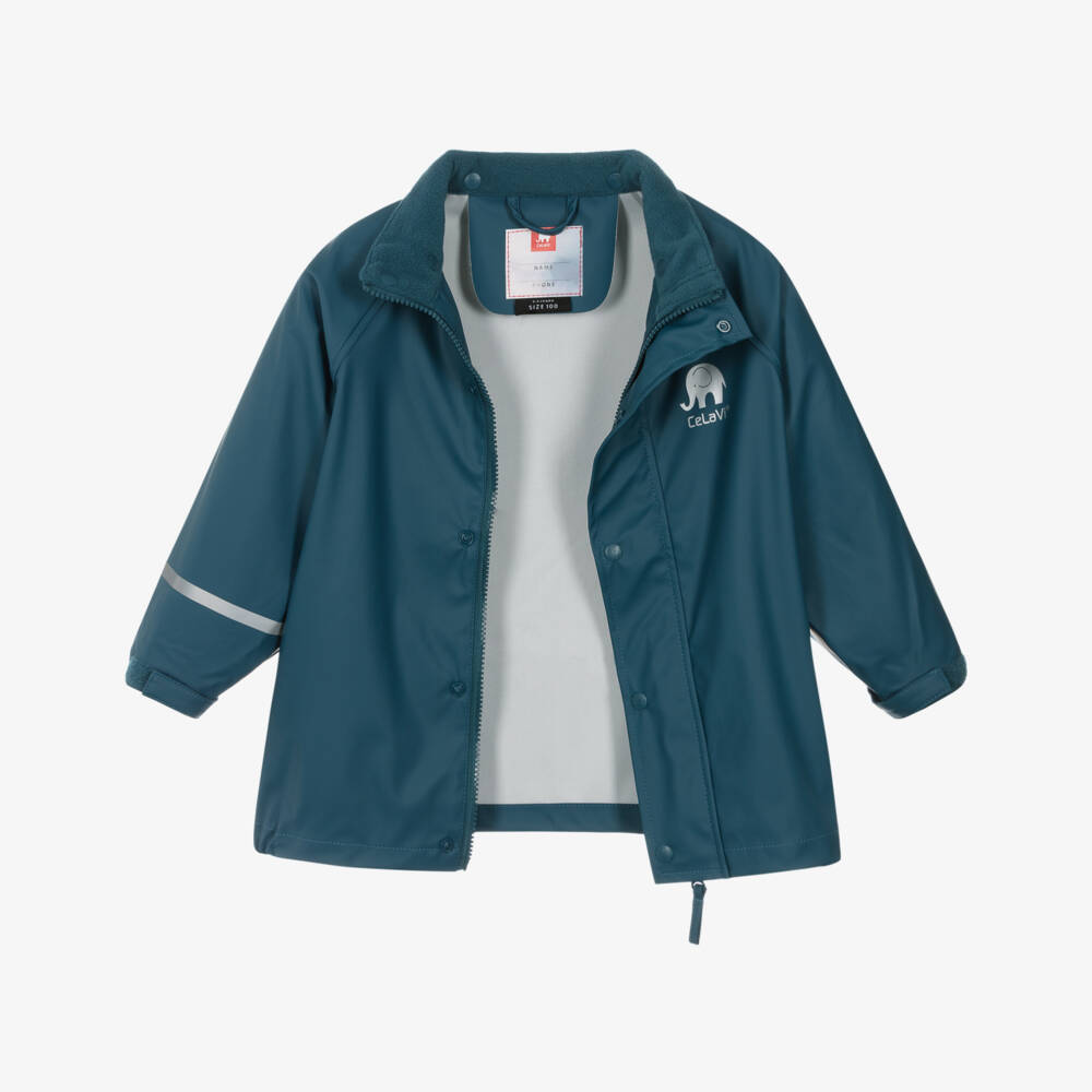 CeLaVi-Костюм из двух частей бирюзовый водонепроницаемый | Childrensalon