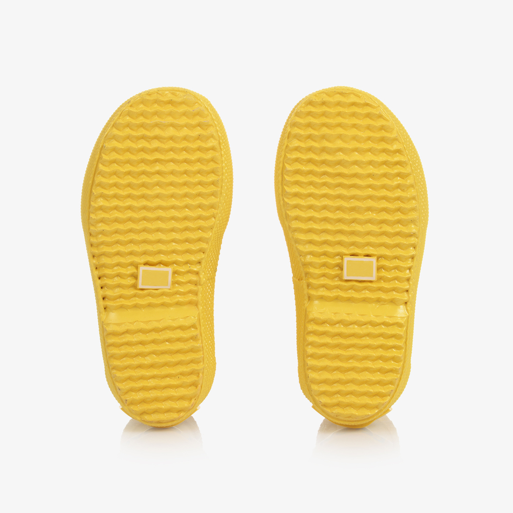CeLaVi-Yellow Short Rain Boots | Childrensalon