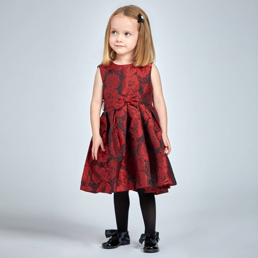 Children's Classics-Black Patent Leather Shoes With Ribbon Bows | Childrensalon