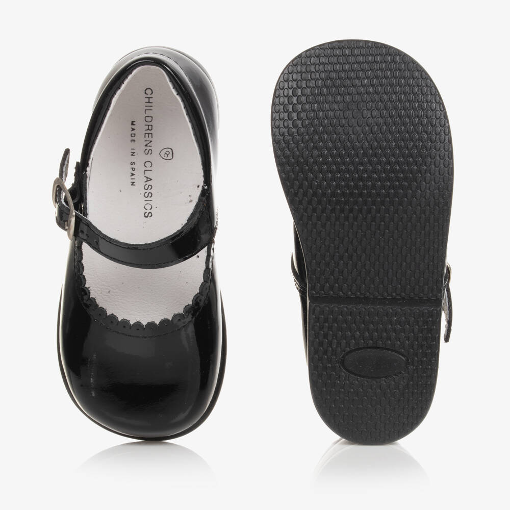 Children's Classics-Черные туфли из лакированной кожи | Childrensalon
