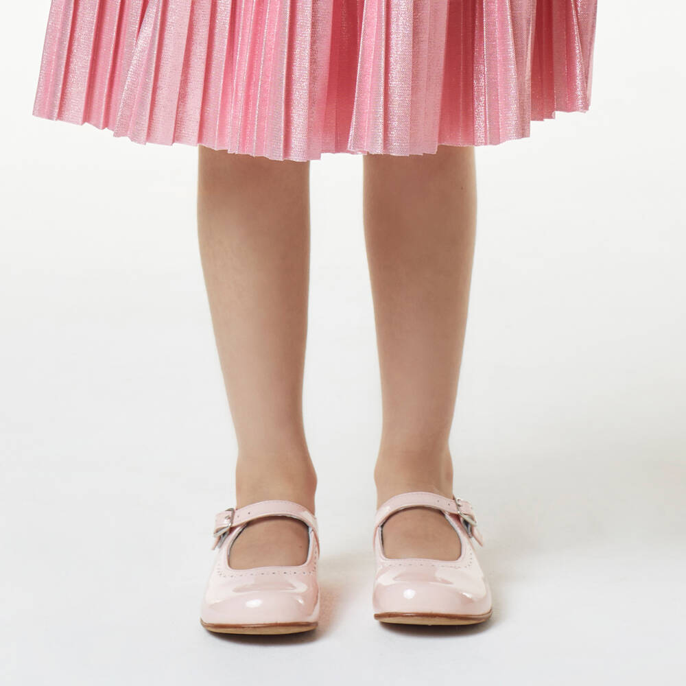 Children's Classics-Pink Patent Leather Mary Jane Shoes | Childrensalon