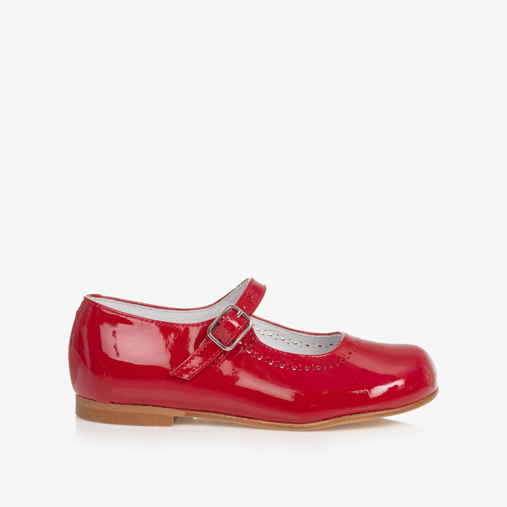 Children's Classics-Red Patent Leather Mary Jane Shoes | Childrensalon